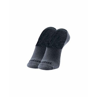 Kit 2 Pares Meia Casual Super Invisível Colcci Cinza Mescla Escuro 34-38