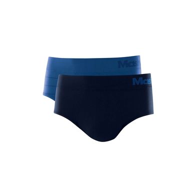 Kit 2 Cuecas Slip Microfibra sem Costura Azul Royal G