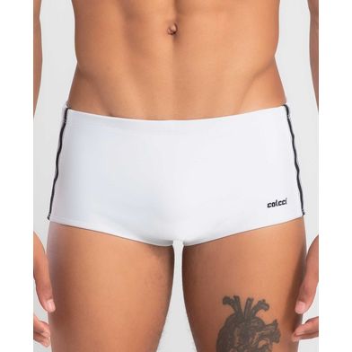 Sungão Liso com Fita Lateral Colcci Branco P