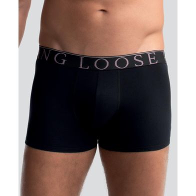 Cueca Boxer Cotton Hang Loose Preto GG