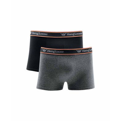 Kit 2 Cuecas Boxer Cotton Hang Loose Preto M