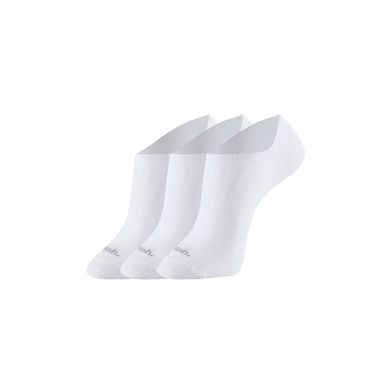 Kit 3 Pares Meia Esportiva Invisível Branco 34-38