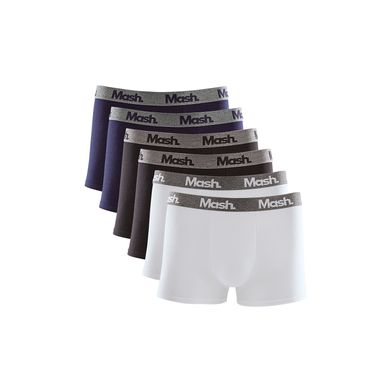 Kit 6 Cuecas Boxer Cotton Sortido G