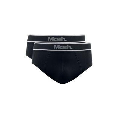 Kit 2 Cuecas Slip sem Costura Preto GG