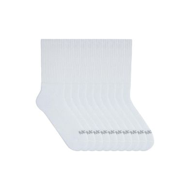 Kit 10 Pares Meia Esportiva Cano Longo Branco 38-41