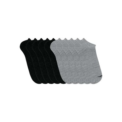 Kit 10 Pares Meia Esportiva Invisível Sortido 02 34-38