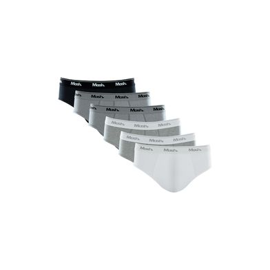 Kit 6 Cuecas Slip Algodão Sortido 02 GG