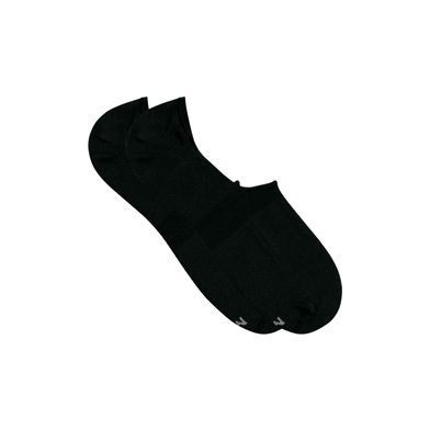 Kit 2 Pares Meia Esportiva Super Invisível Preto 39-44