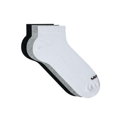 Kit 3 Pares Meia Esportiva Sapatilha Cinza Mescla Claro 39-44