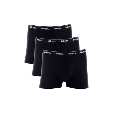 Kit 3 Cuecas Boxer Cotton Preto G