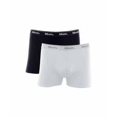 Kit 2 Cueca Boxer Cotton Branco GG