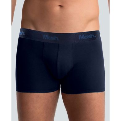 Cueca Boxer Algodão Pima Azul Marinho G