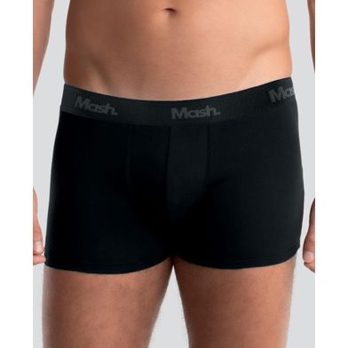 Cueca Boxer Algodão Pima Preto G