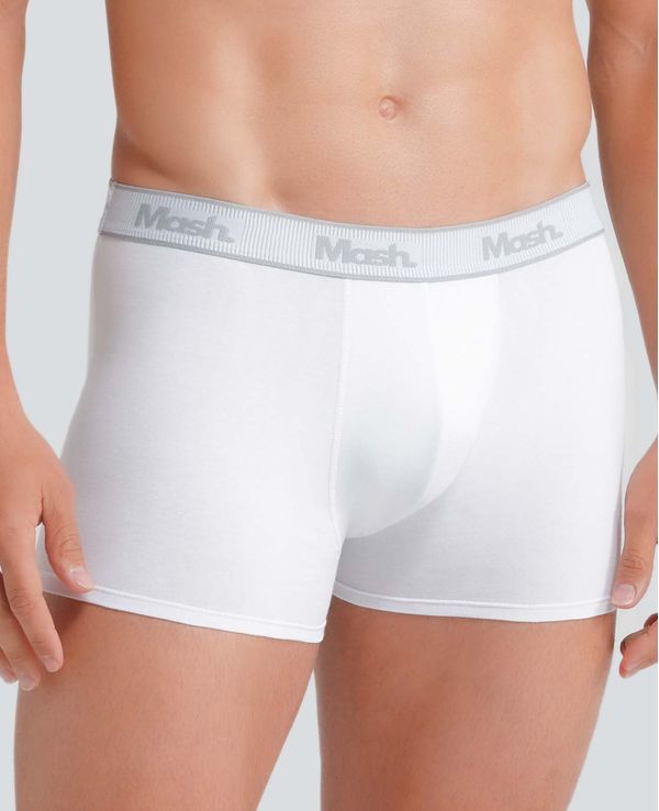 Cueca Boxer Cotton Branco P